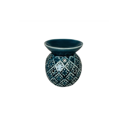 Difusor de Ceramica Azul Textura | Aromaterapia