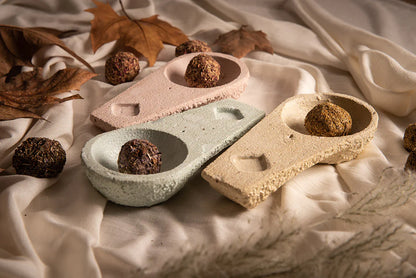 Sahumador Cemento Verde | Sagrada Madre